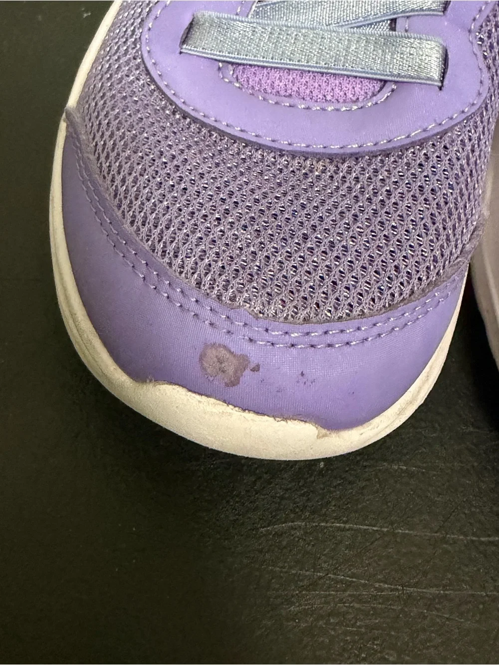 Skechers Kids Purple and Light Blue Slip-On Athletic Sneakers - SZ 13.5